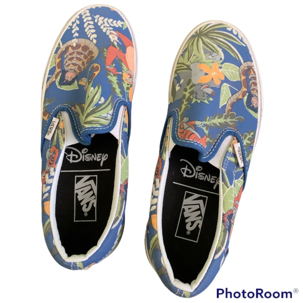 Vans Disney The Jungle Book Slip On Shoes size 6.5